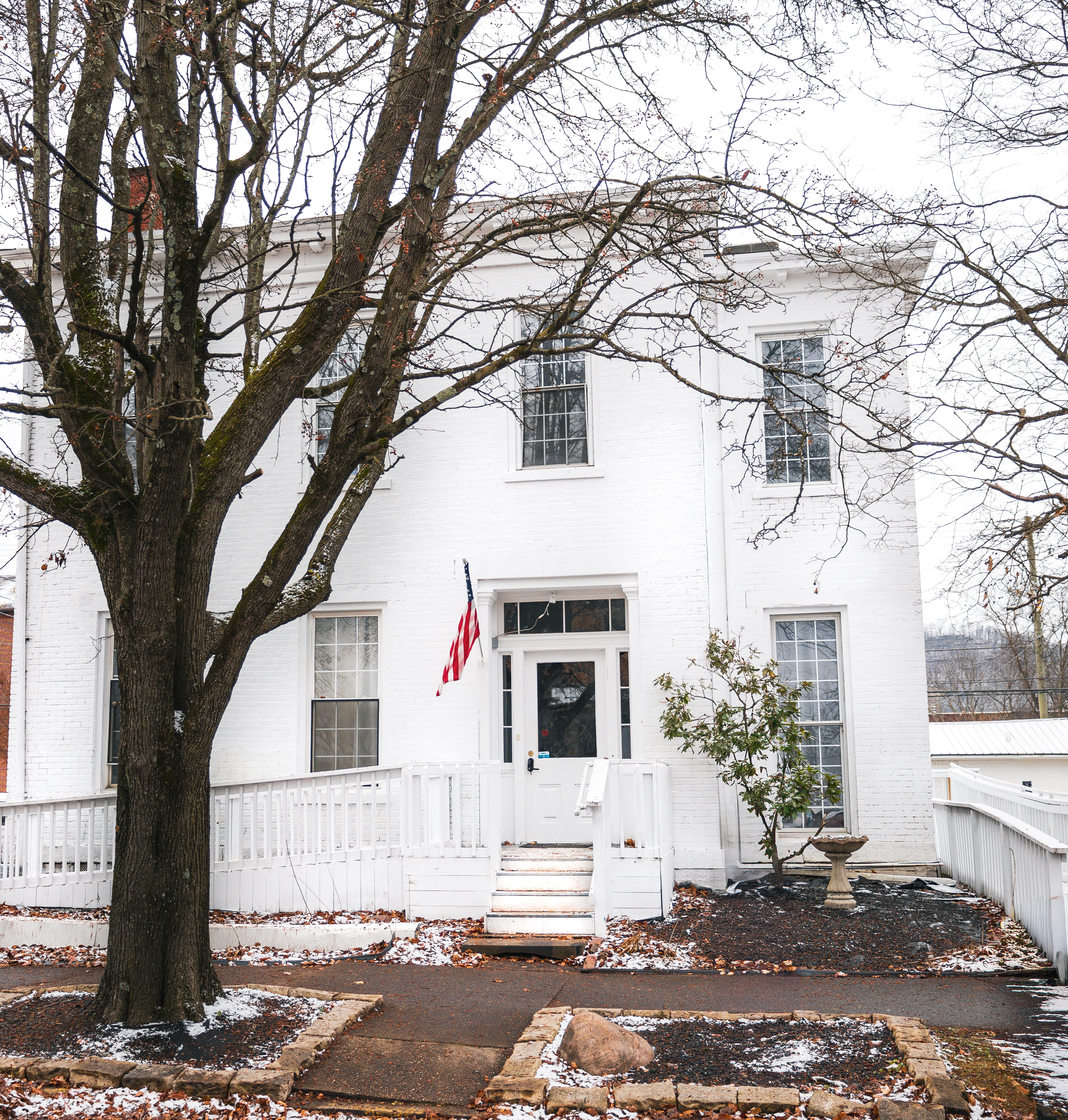 outer deck with ocean view